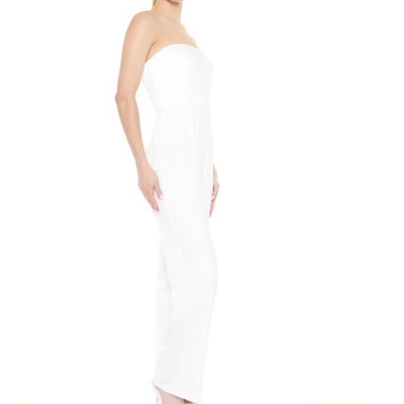 Strapless Wide-Leg Jumpsuit - Picture 3 of 4